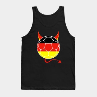 Germany Football Halloween Tank Top